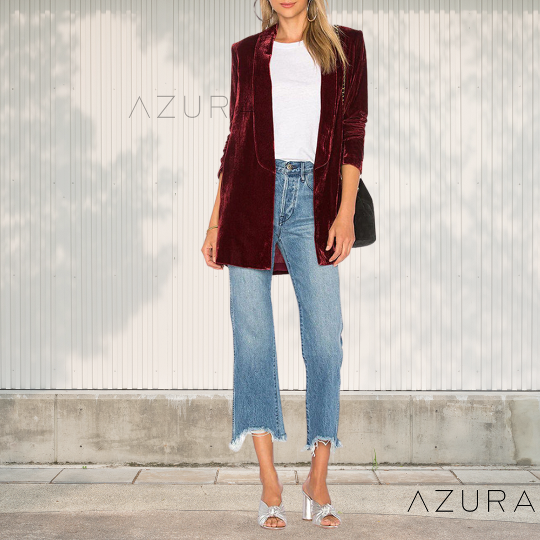 Jessica™ - Chaqueta de Terciopelo