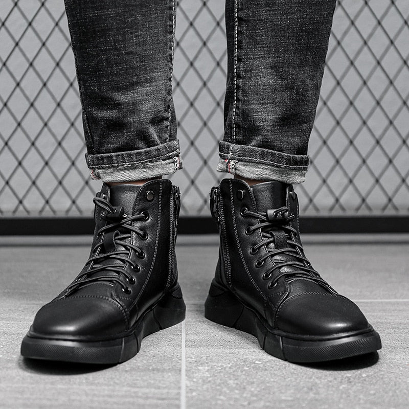 Luxor™ Botas de Cuero Elegantes