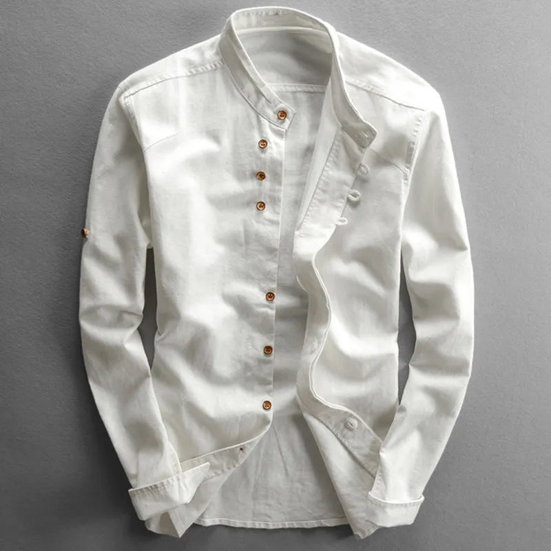 Camisa "Katana" de estilo japonés para hombre