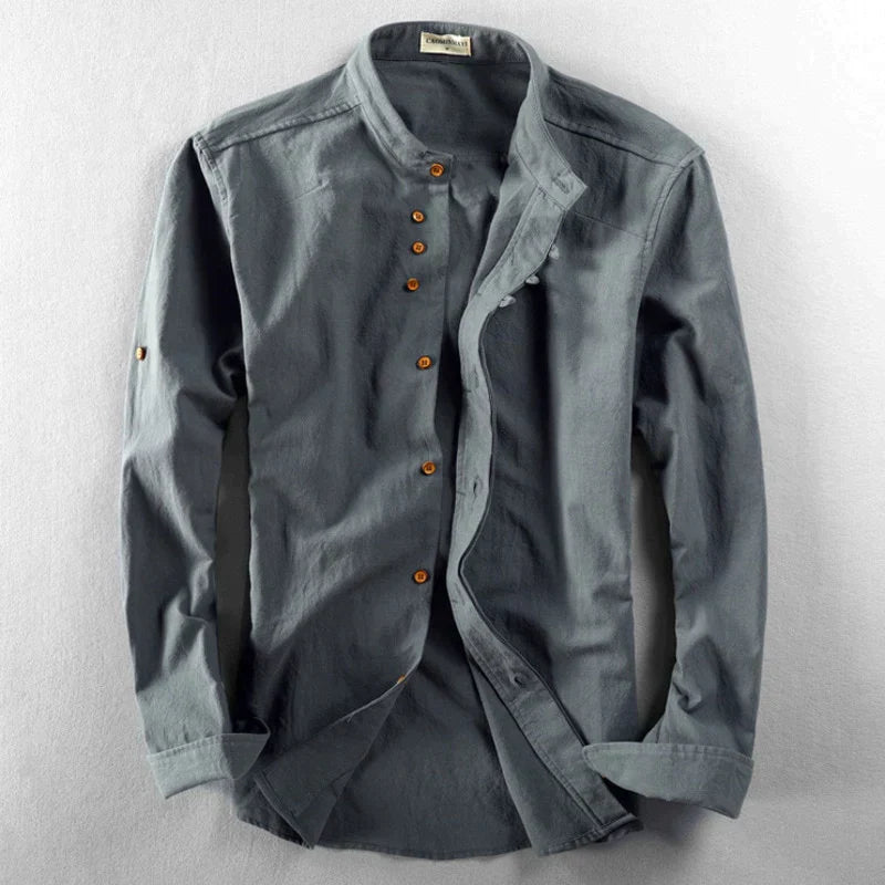 Camisa "Katana" de estilo japonés para hombre